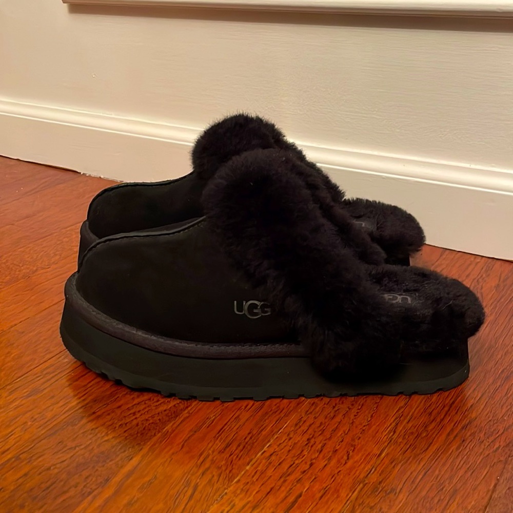 Ugg platform slippers